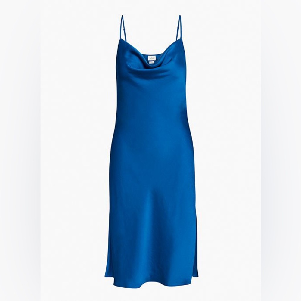 NWT Aritzia Wilfred Only Slip Ultramarine Blue Size Small